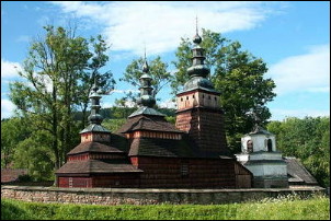 Historical church in Krynica